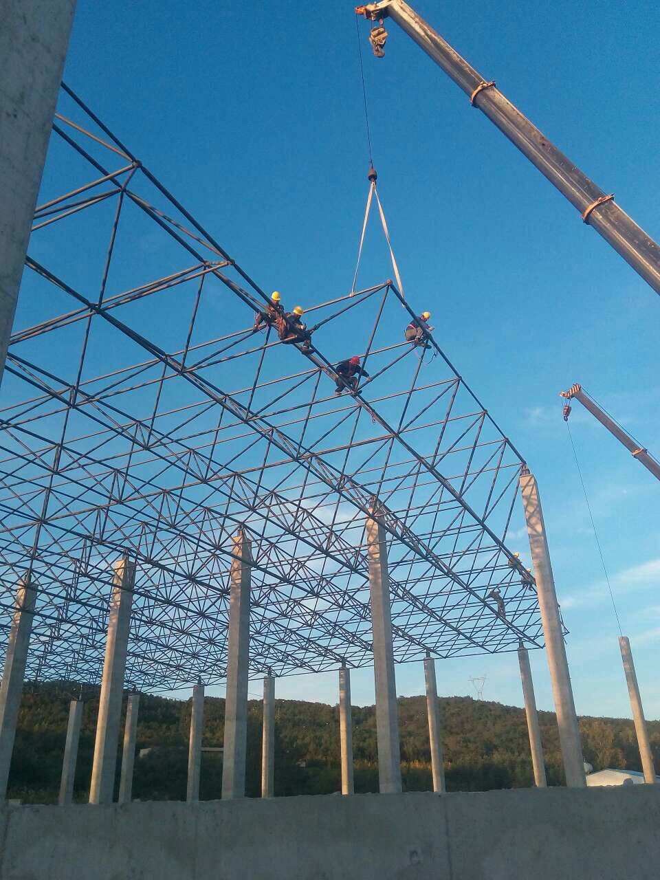 铜川汪清物流园网架